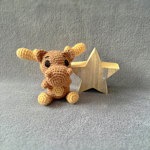 Mo the Moose | CE Tested Crochet Soft Toy