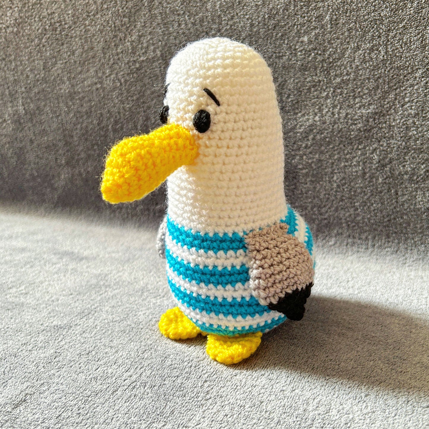 Steven Seagull Crochet Soft Toy