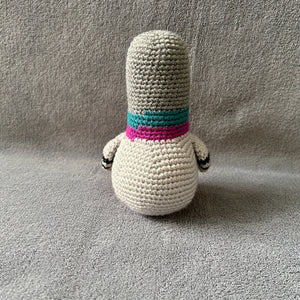 Perry the Pigeon crochet soft toy