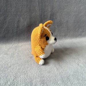 Carlos the Corgi | CE Tested Handmade Crochet Soft Toy