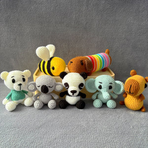 Percy the Panda Soft Toy | CE Tested Crochet Plush