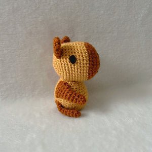 Clyde the Capybara Handmade Crochet Toy | CE Tested & Baby Safe