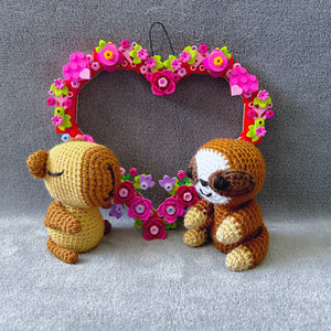 Stan The Sloth Crochet Soft Toy | CE Tested Handmade Plush
