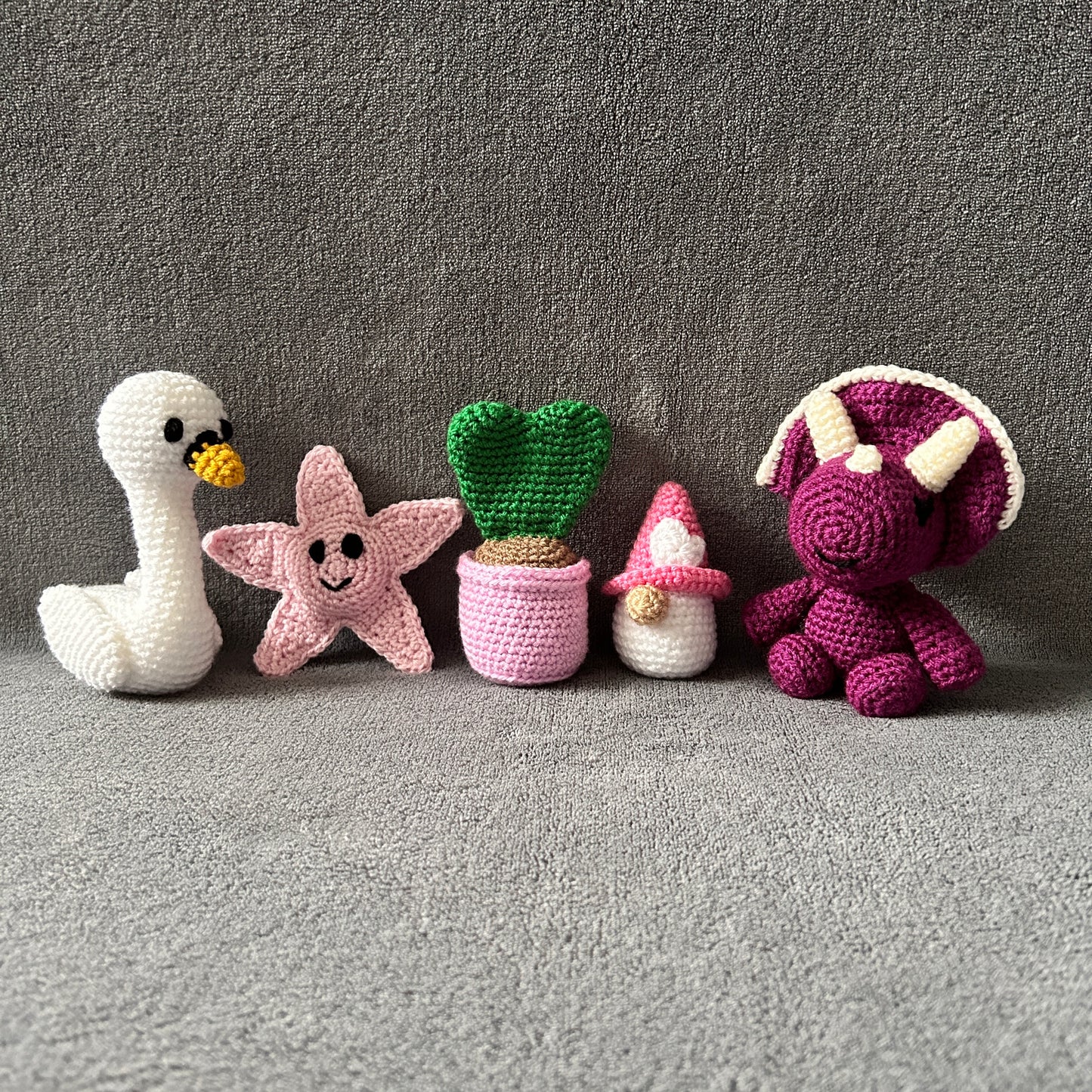 Sarah the Swan Crochet Toy