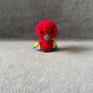 Pete the Parrot Crochet Soft Toy