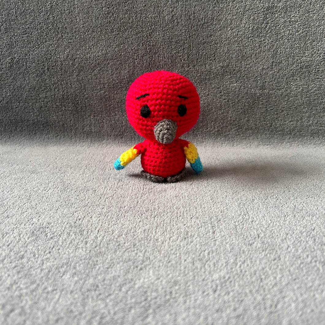 Pete the Parrot Crochet Soft Toy