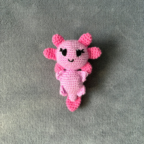 Alyssa the Axolotl Crochet Plush