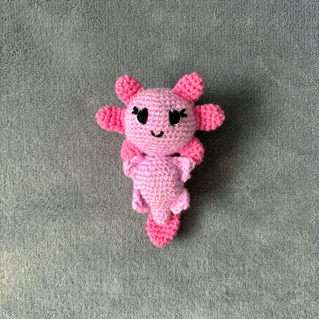 Alyssa the Axolotl Crochet Plush