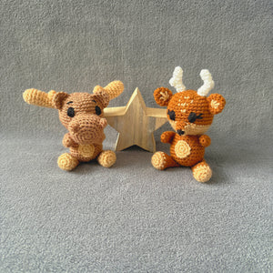Mo the Moose | CE Tested Crochet Soft Toy