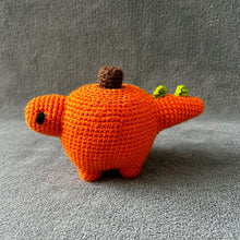 Pumpkin the Pumpkin Dino Crochet Toy