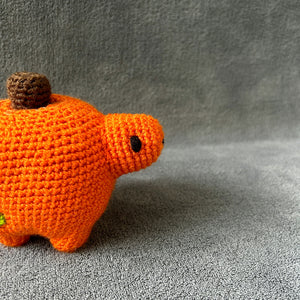 Pumpkin the Pumpkin Dino Crochet Toy