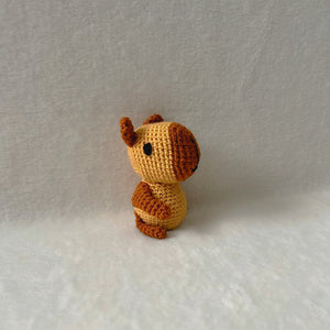 Clyde the Capybara Handmade Crochet Toy | CE Tested & Baby Safe