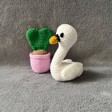 Sarah the Swan Crochet Toy