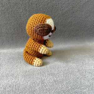 Stan The Sloth Crochet Soft Toy | CE Tested Handmade Plush