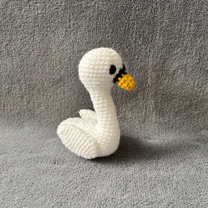 Sarah the Swan Crochet Toy