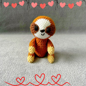 Stan The Sloth Crochet Soft Toy | CE Tested Handmade Plush