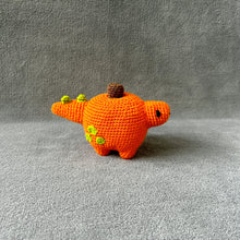 Pumpkin the Pumpkin Dino Crochet Toy