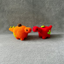 Pumpkin the Pumpkin Dino Crochet Toy
