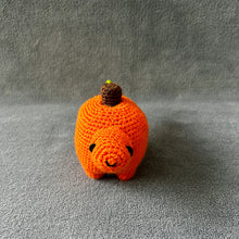 Pumpkin the Pumpkin Dino Crochet Toy