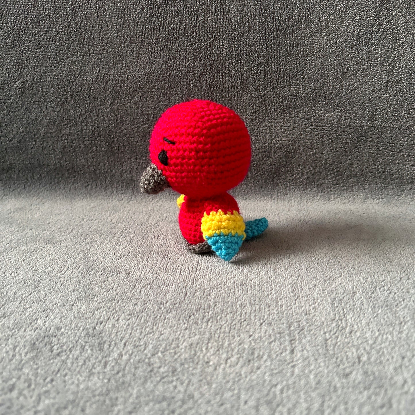 Pete the Parrot Crochet Soft Toy