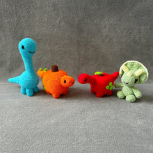 Pumpkin the Pumpkin Dino Crochet Toy