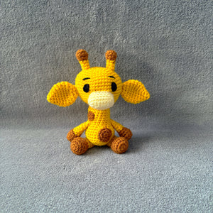 Twiga the Giraffe Crochet Soft Toy | CE Tested, Baby & Toddler Safe Gift