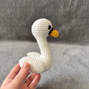 Sarah the Swan Crochet Toy