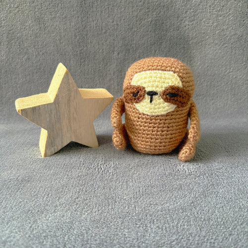 Sammy the Sloth | CE Tested Crochet Soft Toy