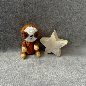 Stan The Sloth Crochet Soft Toy | CE Tested Handmade Plush