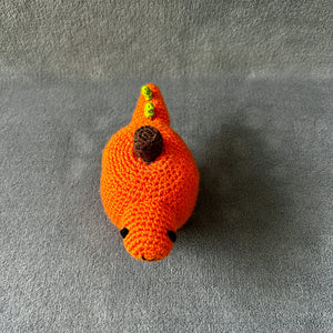 Pumpkin the Pumpkin Dino Crochet Toy