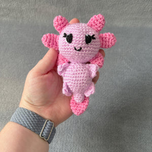 Alyssa the Axolotl Crochet Plush