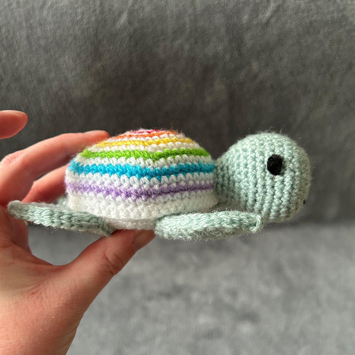 Rae the Rainbow Turtle Soft Toy