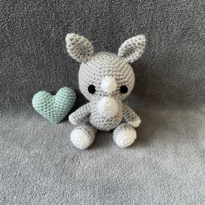 Robert the Rhino Soft Toy